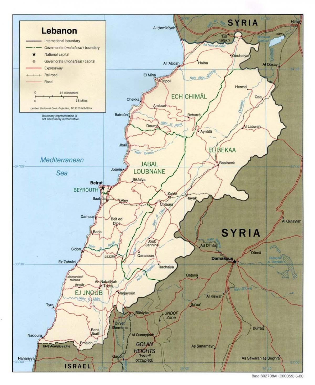 harta Liban